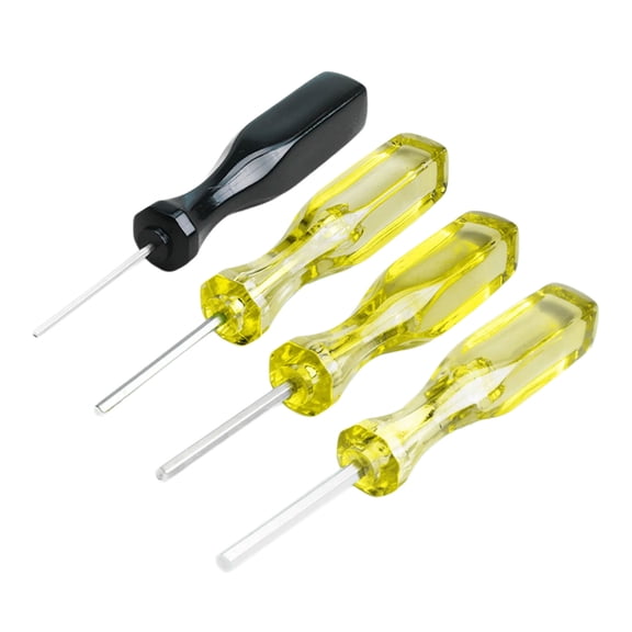 Set of 4 Hexagonal Screwdrivers with Ergonomic Handle for Sewing Machine Electronics Repair Furniture Assembly