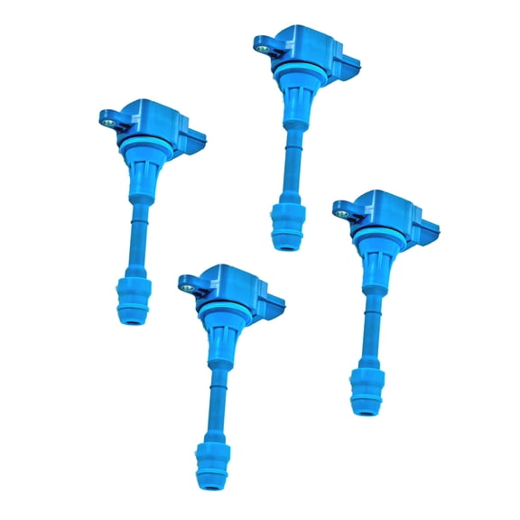 Set of 4 High Performance Ignition Coils Compatible with 2002-2008, 2010-2013 Nissan X-Trail 2.5L L4 Replacement for UF350 C1398