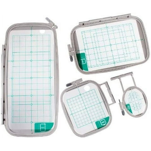 Set of 4 Hoops for Brother Embroidery Machine PE770 780D PE700 PE800 PE900 SE2000 SE1900$$Art & Craft