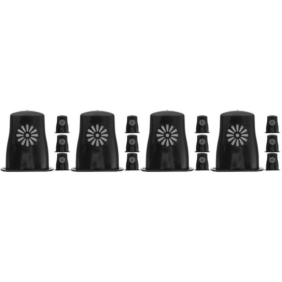 Set of 4 Humidity Maintenance Tool Tremolo Musical Instruments Black
