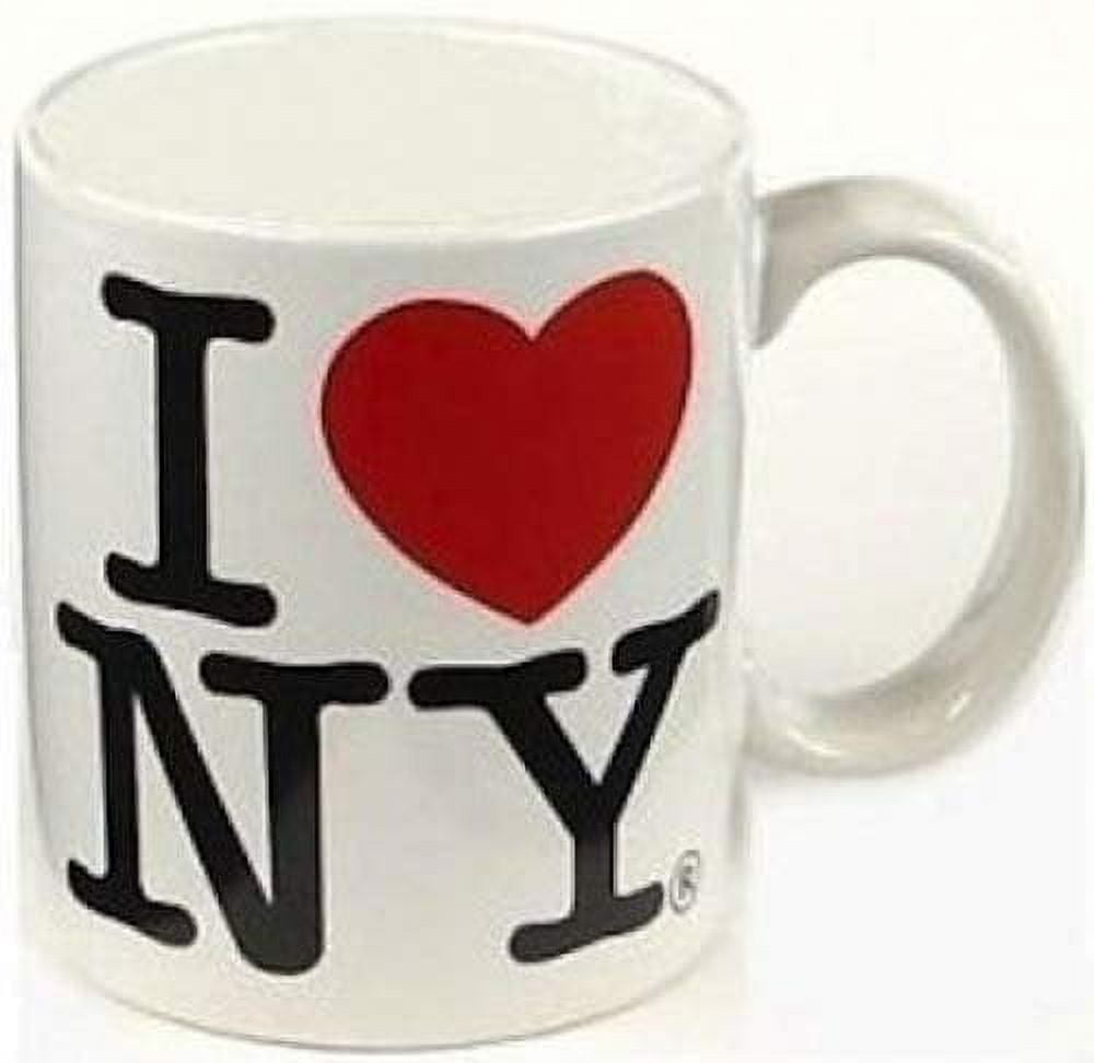 Set of 4: I Love Ny Mug, New York Souvenir, New York Coffee Mug