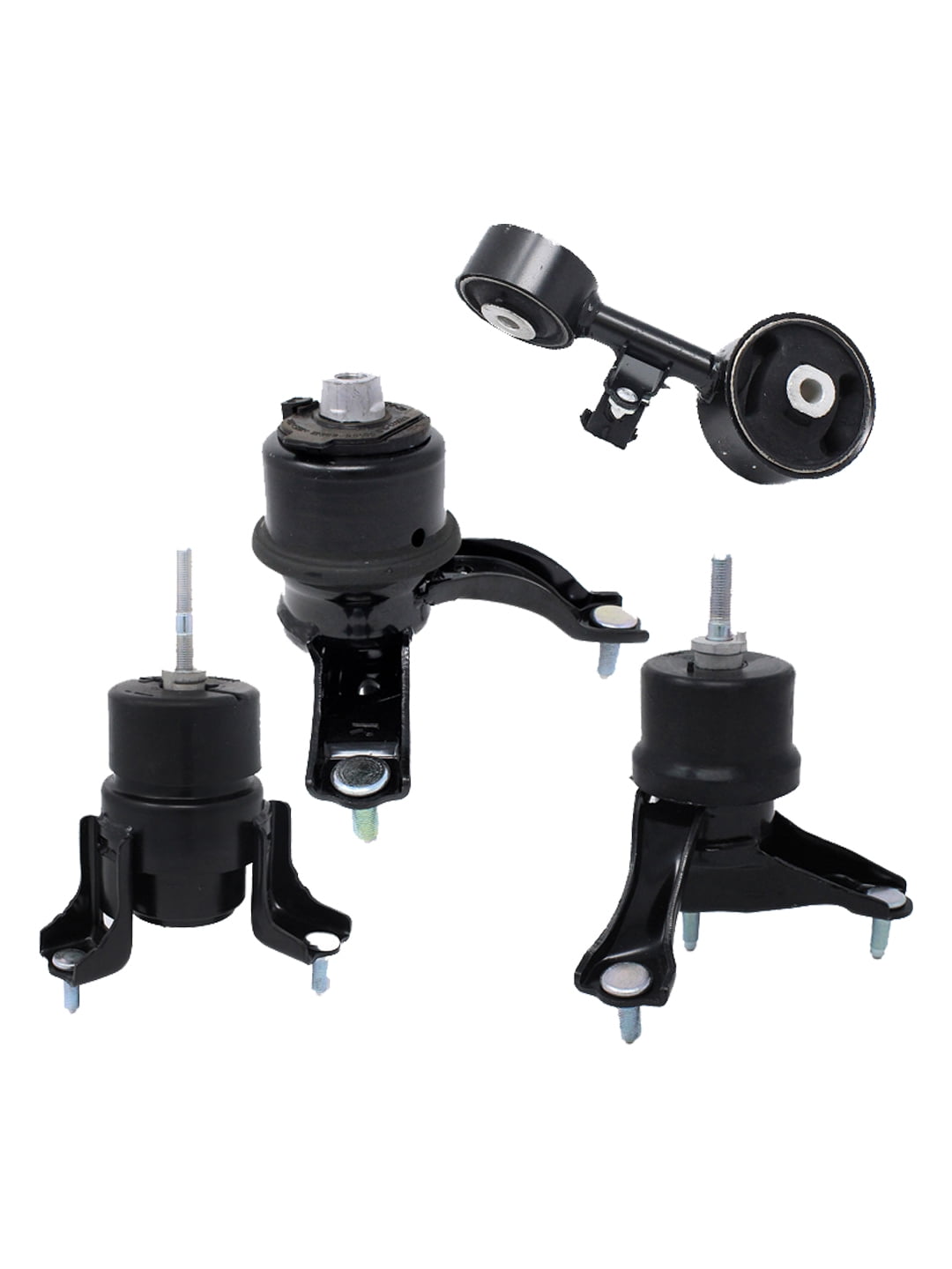 Set of 4 ISA Auto Trans Engine Motor & Trans Mount Compatible with 2007-2011 Toyota Camry 2.4L L4 Replacement for A62009 A4295 A4274 A4288