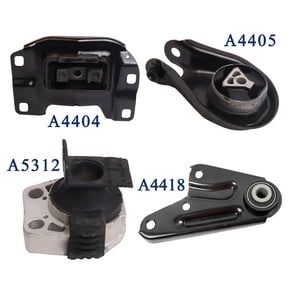 Set of 4 ISA Engine Motor & Trans Mount Compatible with 2006 2007 2008 2009 2010 Mazda 5 2.3L L4 Replacement for A4404, A4405, A4418, A5312