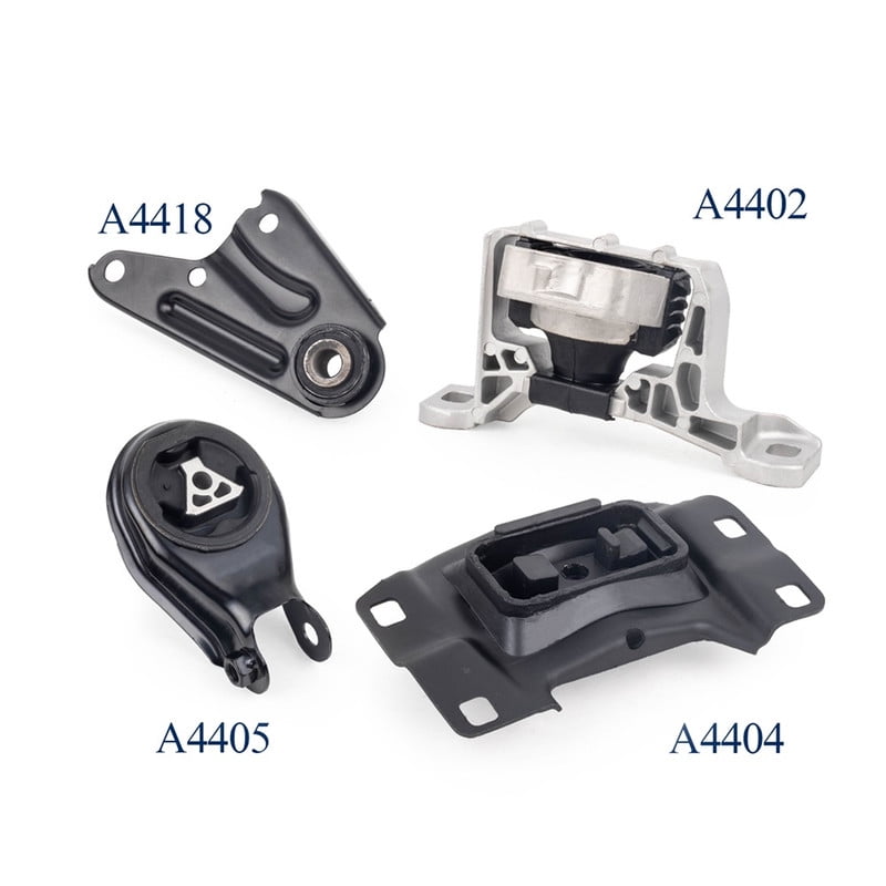 Set of 4 ISA Engine Motor & Transmission Mount Compatible with 2004 ...