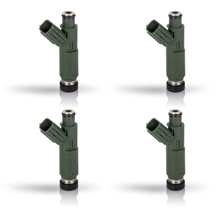 ISA Fuel Injector set of 4 for FJ415 1550340 1581511 16290 2325022040 84212248 For Toyota Corolla Chevrolet Pontiac Prizm Vibe Celica Matrix MR2 Spyder l4 1.8L 2000-2003 2004 2005 2006