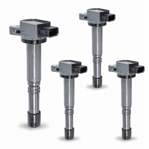 ISA Set of 4 Ignition Coil Pack 2.0L 2.4L L4 For Honda Acura Element CRV Civic Accord RSX CSX S2000 2002 2003 2004 2005 2006 2007 2008 2009 2010 2011 Coils Replacement for UF311 UF583 C1382