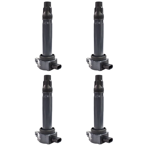 Set of 4 ISA Ignition Coils Compatible with 2005-2015 Camry Tacoma Matrix Scion xB Hiace Solara 2.4L 2.7L L4 Replacement for UF495