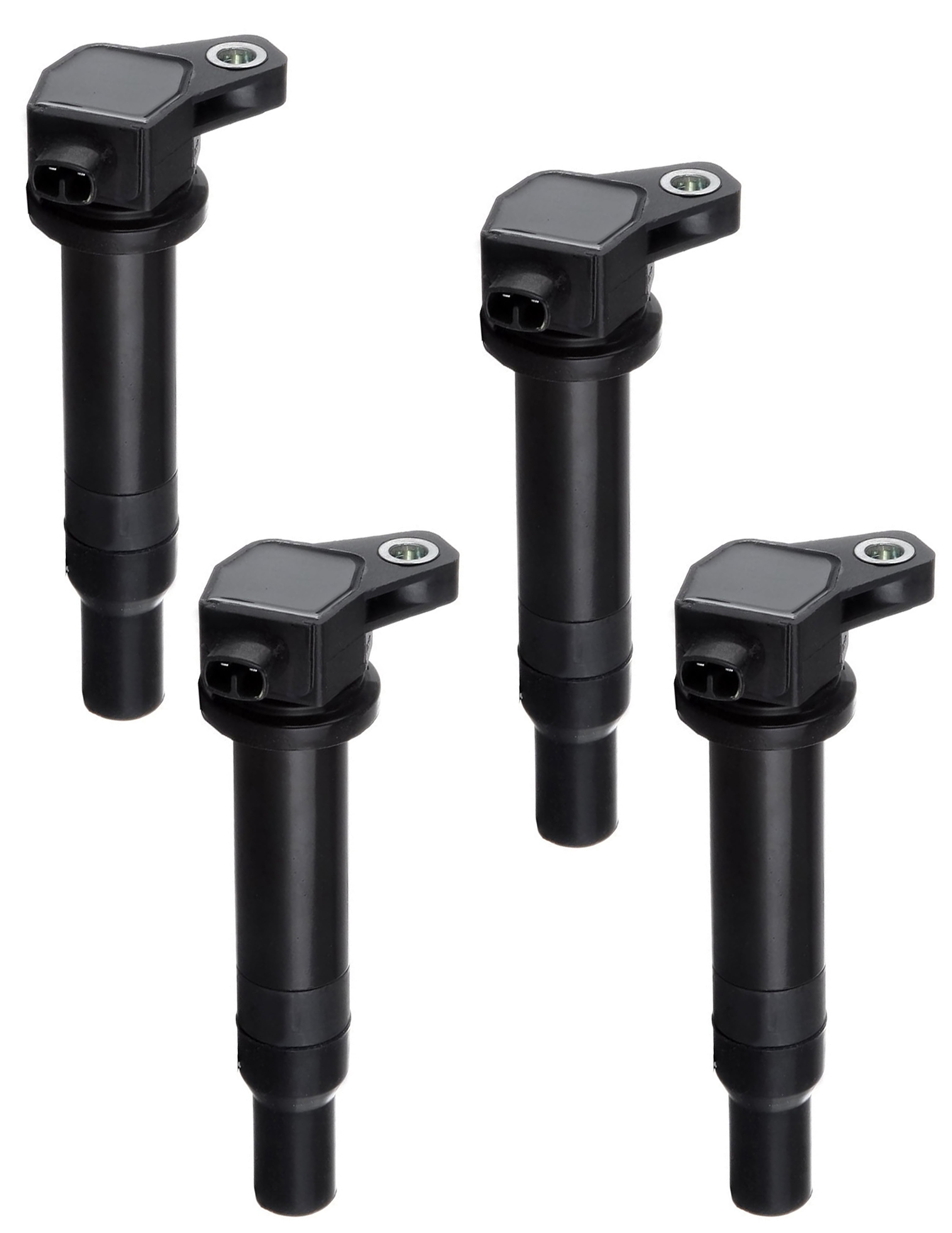 Set of 4 ISA Ignition Coils Compatible with 2006-2011 Kia Rio Hyundai Accent 2006-2010 Dodge Attitude 1.6L L4 1599cc -ci Replacement for UF499