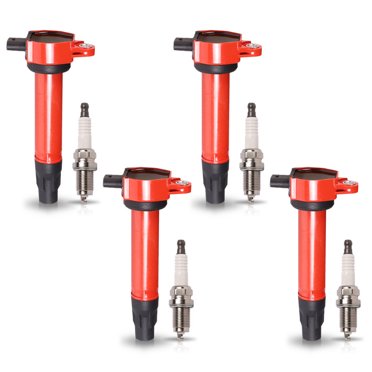 4 Ignition Coils + Iridium Spark Plug Set For Jeep Compass Patriot 2.0L 2.4L – UF557