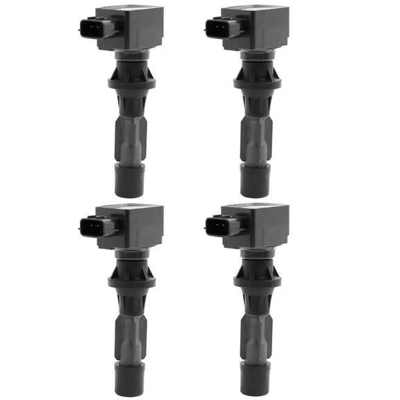 Set of 4 ISA Ignition Coils Compatible with 2010-2012 Mazda MX-5 L4 2.0L 2006-2013 Mazda 3 L4 2.0L Replacement for UF540 C1683