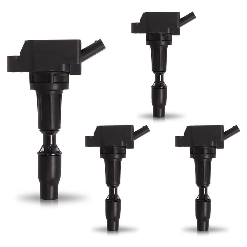 ISA Set of 4 Ignition Coil For Kia Genesis Hyundai Tucson Stinger Sonata Santa Fe Optima Sorento Sportage G70 G80 2015 2016 2017 2018 2019 2020 2021 2.0L 2.4L V4 Coils Replacement for UF764 273002GGA