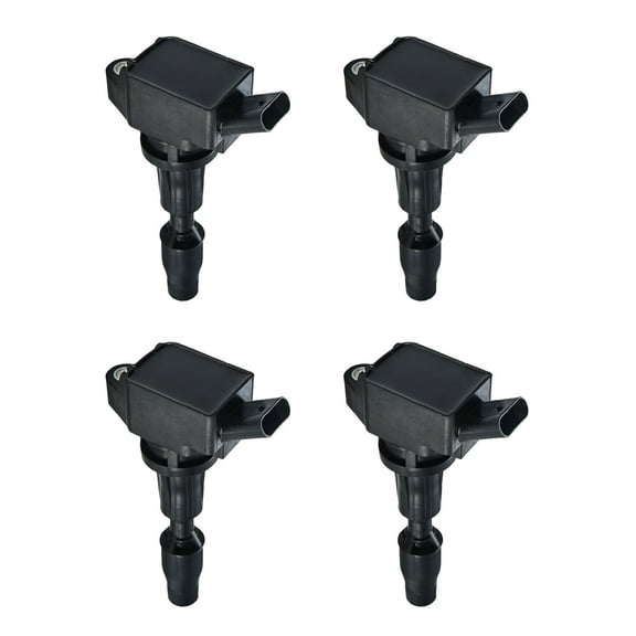 Set of 4 ISA Ignition Coils Compatible with 2015-2021 Hyundai Santa Fe Sonata Kia Sportage Optima Genesis G70 G80 Replacement for UF764 E1264