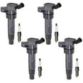 thumbnail image 1 of Set of 4 ISA Ignition Coils and 4 Denso Spark Plugs #4704 Compatible with  2004-2010 Subaru Impreza 2.5L  Replacement for UF508, 1 of 1