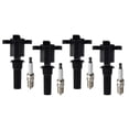 thumbnail image 1 of Set of 4 ISA Ignition Coils and 4 ISA Spark Plugs Compatible with 1996 FORD Taurus 3.4L V8 Replacement for DG465, 1 of 4