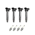 thumbnail image 1 of Set of 4 ISA Ignition Coils and 4 NGK Spark Plugs Compatible with 2001-2003 Toyota Tacoma DLX 2.4L V6 Naturally Aspirated Replacement for UF323, 1 of 4