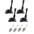 thumbnail image 1 of Set of 4 ISA Ignition Coils and 4 NGK Spark Plugs Compatible with 2012-2014 Toyota Prius C Two 1.5L  V6 Replacement for UF316, 1 of 4