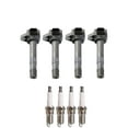 thumbnail image 1 of Set of 4 ISA Ignition Coils and 4 Spark Plugs Compatible with Honda Civic 2001-2005 1.7L L4 1668cc -ci  Replacement for UF400, 1 of 1