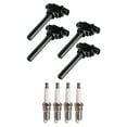 thumbnail image 1 of Set of 4 ISA Ignition Coils and 4 Spark Plugs Compatible with Suzuki XL-7 2006 Base Sport Utility 4-Door 2.7L 2737CC V6 Replaement for UF237, 1 of 1
