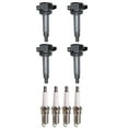 thumbnail image 1 of Set of 4 ISA Ignition Coils and 4 Spark Plugs Compatible with Toyota Prius C 2012-2014 1.5L L4 1497cc 91ci  Replacement for UF316, 1 of 1