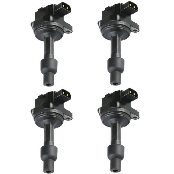 Set of 4 Ignition Coils Compatible with 2000-2004 Volvo V40 Base 1.9L L4 Sedan Replacement for UF365 C1259