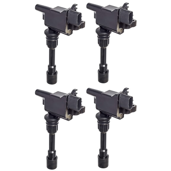 Set of 4 Ignition Coils Compatible with 2001-2003 Mazda Protg 2.0L L4 Replacement for UF407 C1340
