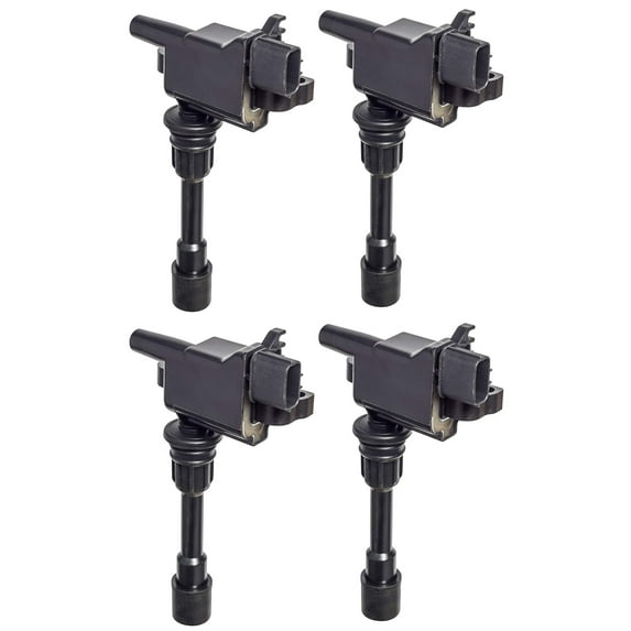 Set of 4 Ignition Coils Compatible with 2001-2003 Mazda Protégé 2.0L L4 Replacement for UF407 C1340