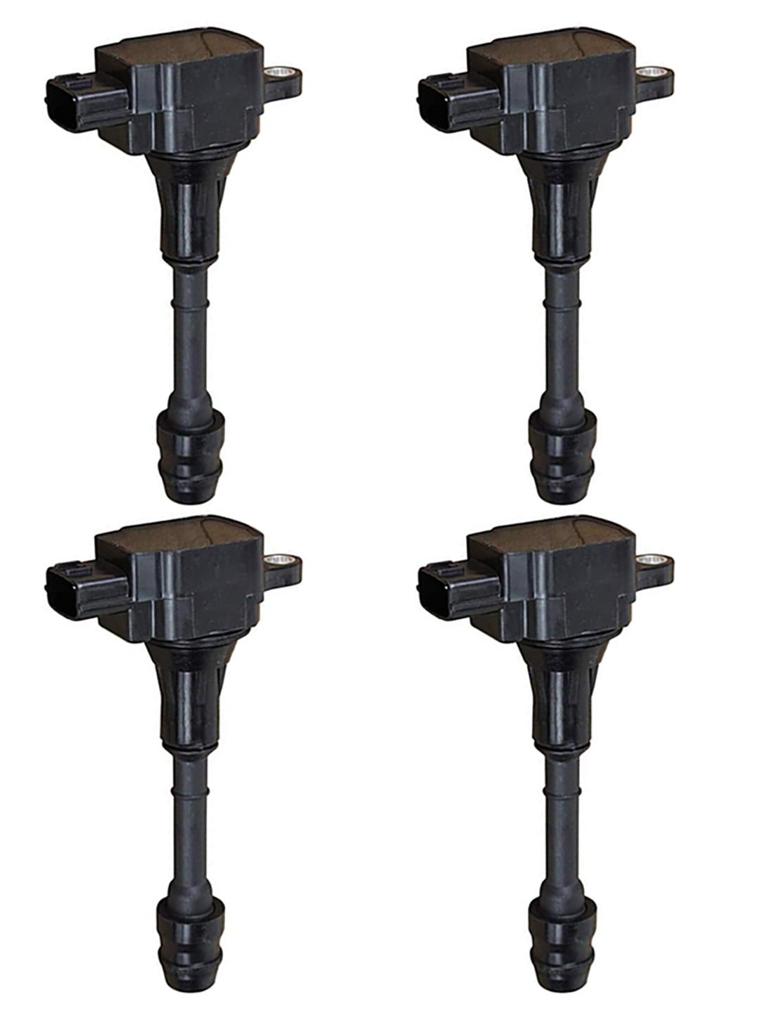 Set of 4 Ignition Coils Compatible with 2002-2008, 2010-2013 Nissan X-Trail 2.5L L4 Replacement for UF350 C1398