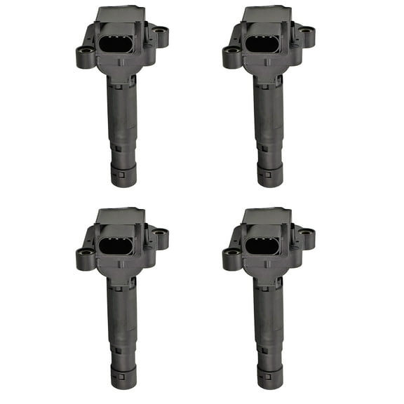 Set of 4 Ignition Coils Compatible with 2005 Mercedes-Benz C230 Kompressor Sport Sedan 4-Door 1.8L L4 Replacement for UF555 C230