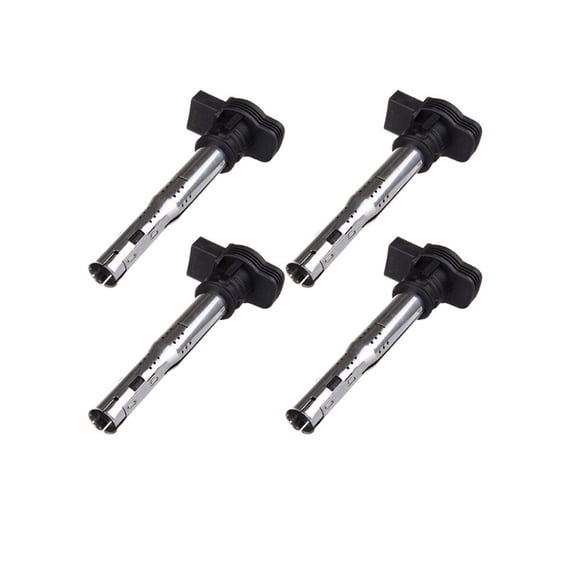 Set of 4 Ignition Coils Compatible with  2007-2010 Seat Leon 2.0L  Replacement for UF575