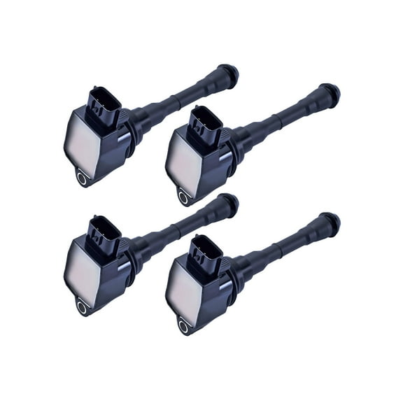 Set of 4 Ignition Coils Compatible with 2009-2014 Nissan Cube 1.8L Replacement for UF708