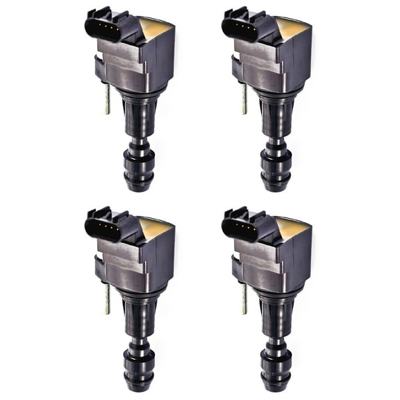 Set of 4 Ignition Coils Compatible with 2010-2017 Chevrolet Equinox 2.4L L4 Replacement for UF491 C1552