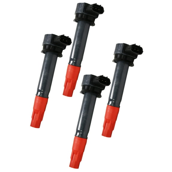 Set of 4 Ignition Coils Compatible with 2010 Mitsubishi Lancer 2.0L L4 Replacement for UF599 C1697