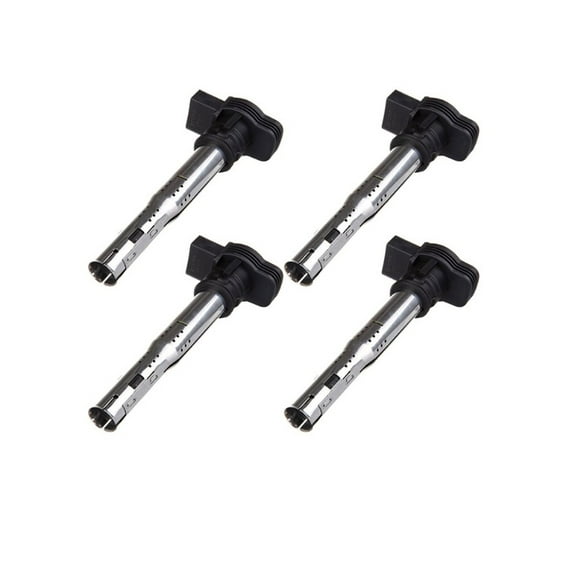 Set of 4 Ignition Coils Compatible with 2012-2014 Volkswagen Passat 2.5L Replacement for UF575