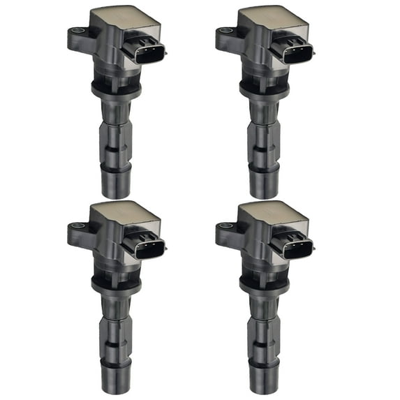 Set of 4 Ignition Coils Compatible with 2012 Mazda 5 L4 2.5L Replacement for UF604 5C1742 E1104