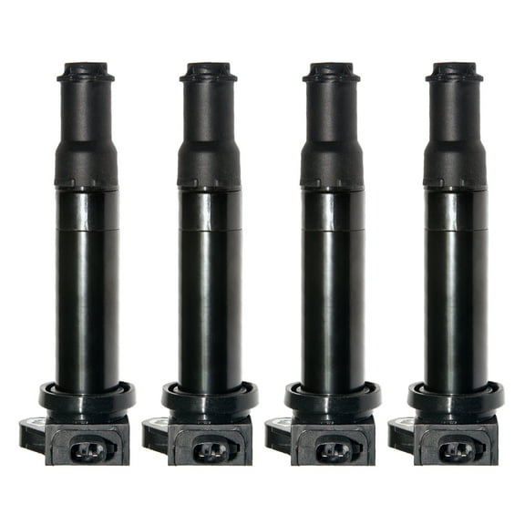 Set of 4 Ignition Coils For Kia Dodge Hyundai Accent Rio Rio5 Attitude 1.6L I4 UF499 27301-26640 C1543 UF-499