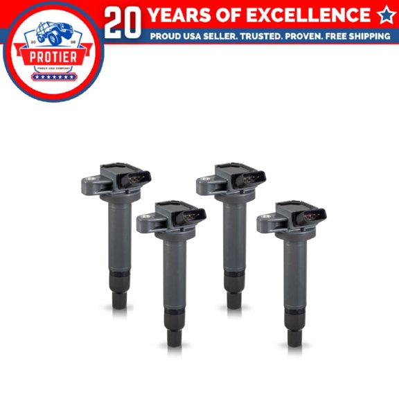 Set of 4 Ignition coil Compatible with Toyota Camry Tacoma Tundra 4Runner