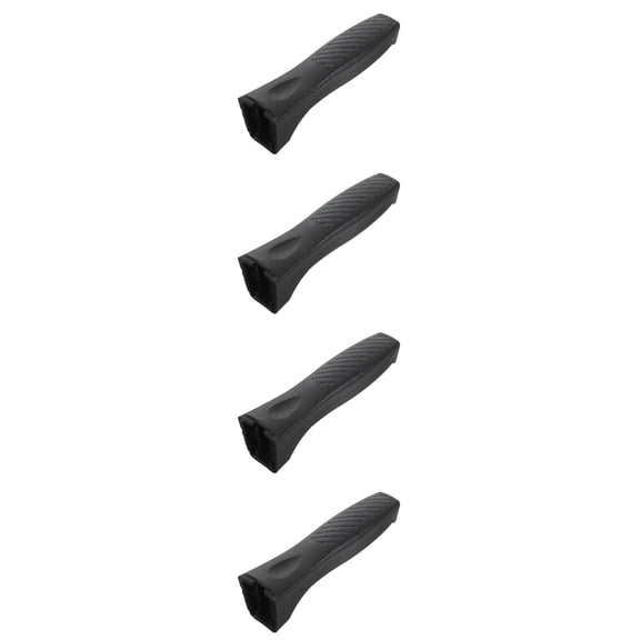 FOMIYES Pressure Cooker Handle Black Bakelite Heat-Resistant Easy Install 4Pcs