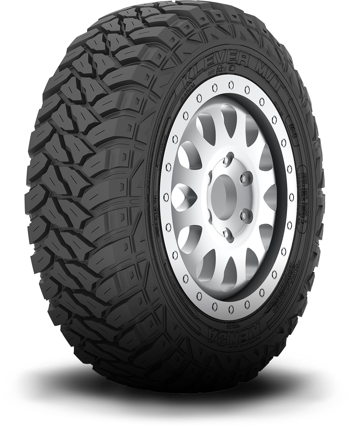 Set of 4 Kenda Klever MT KR29 LT255/75R17 111/108Q C Tires Fits: 2021-22 Jeep Wrangler Willys Sport, 2013 Jeep Wrangler Unlimited Rubicon