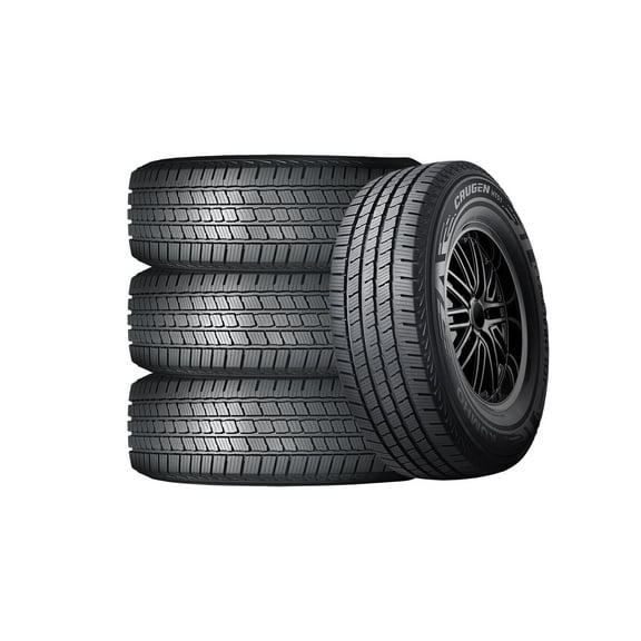 Set of 4 Kumho Crugen HT51 LT245/75R17 121/118S E Tires Fits: 2014-15 Jeep Wrangler Sport, 2021 Jeep Wrangler Unlimited Islander