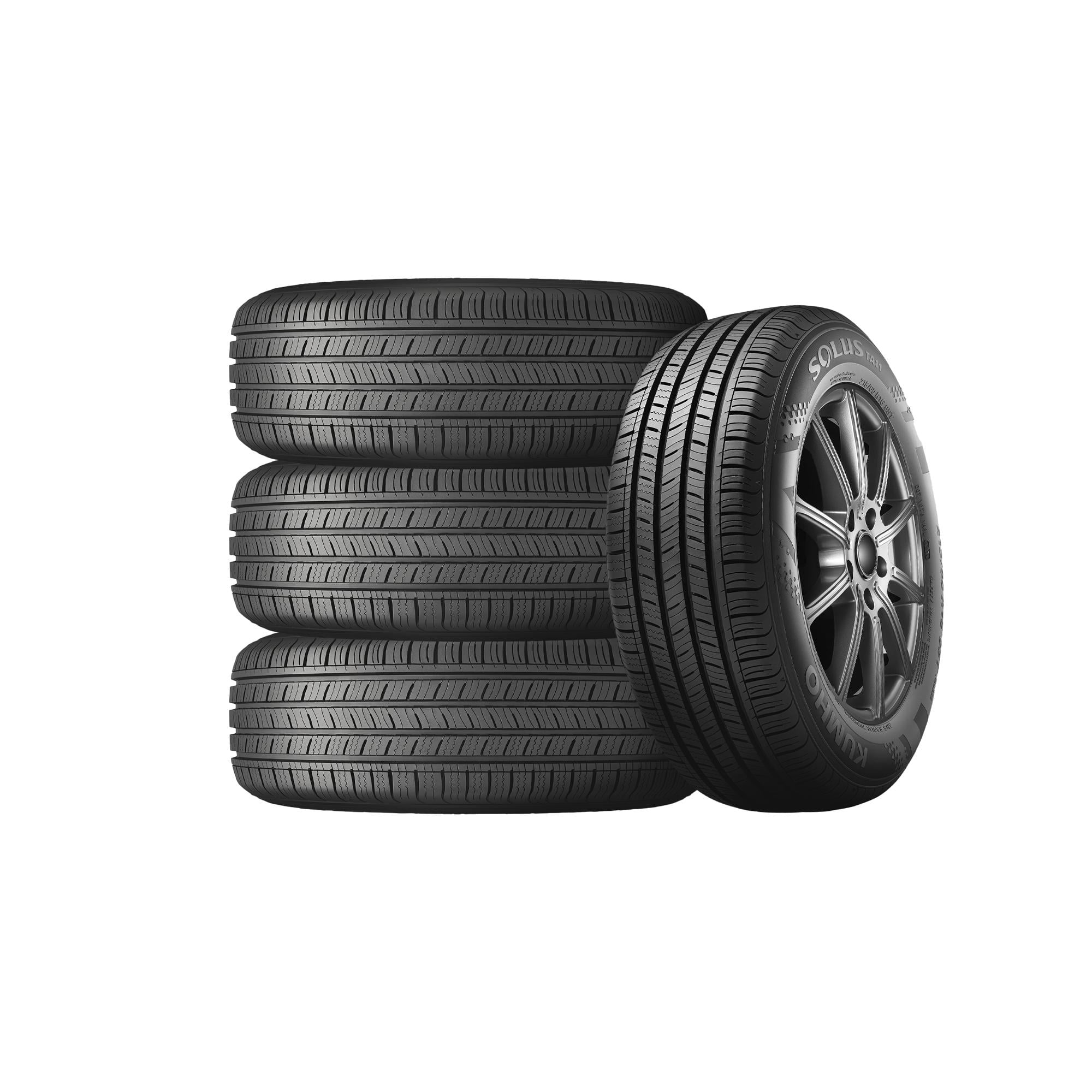 Set of 4 Kumho Solus TA11 215/60R16 95T Tires Fits: 2011-15 Chevrolet Cruze LT, 2012 Nissan Altima SL