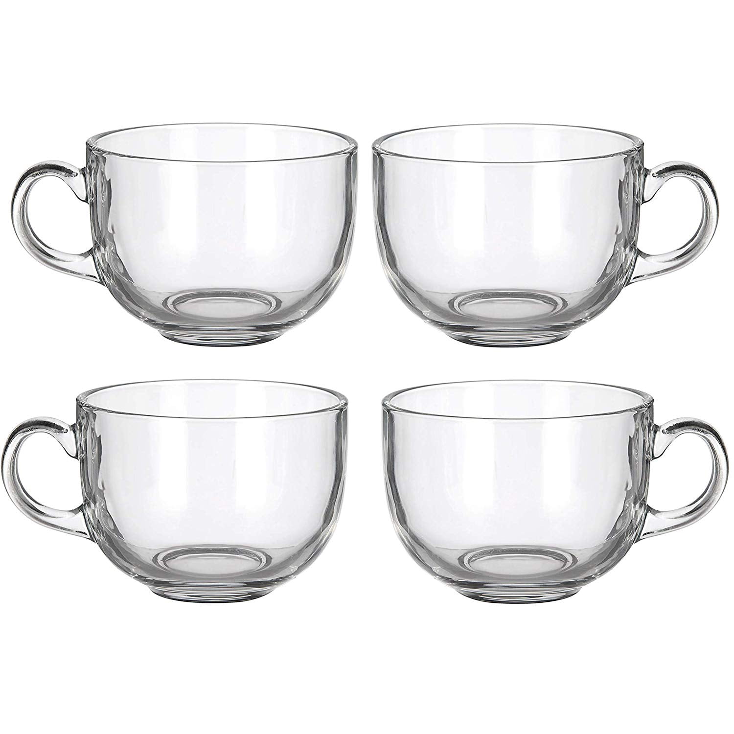 Brookline Ceramic Coffee Mug 16oz - Tea Mug with Handle, Expresso Cups, Size: 1 Pack - 16 fl oz, White