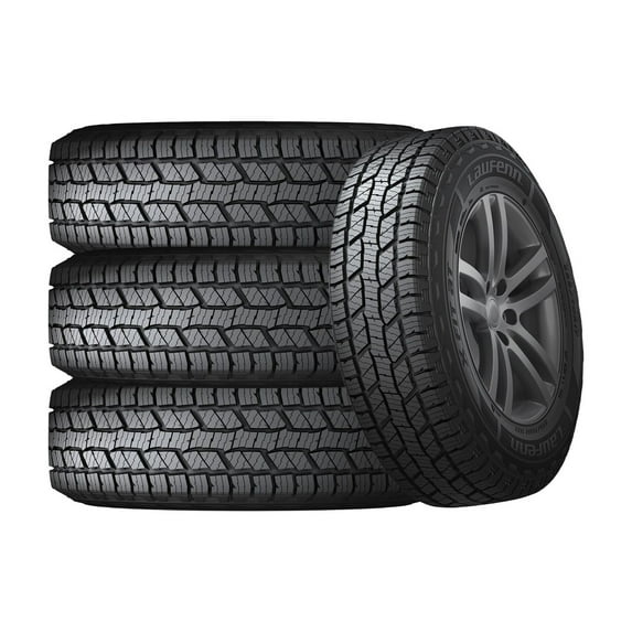 Set of 4 Laufenn X FIT AT LC01 255/75R17 115T Tires Fits: 2017 Jeep Wrangler Unlimited Sport, 2016 Jeep Wrangler Unlimited Sport S