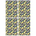 thumbnail image 1 of Set of 4 Lemon Kitchen Towels, 18x26 Fruit Print Dish Towels, Soft Absorbent Tea Towels for Drying and Farmhouse Decor, 1 of 3