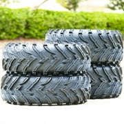 Set of 4 Mars B ATV UTV Mud Tires 2x 27x11-12 & 2x 27x9-12 6 Ply