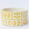 thumbnail image 1 of Set of 4 Matte Finish Antique White And Yellow Planter, 1 of 3