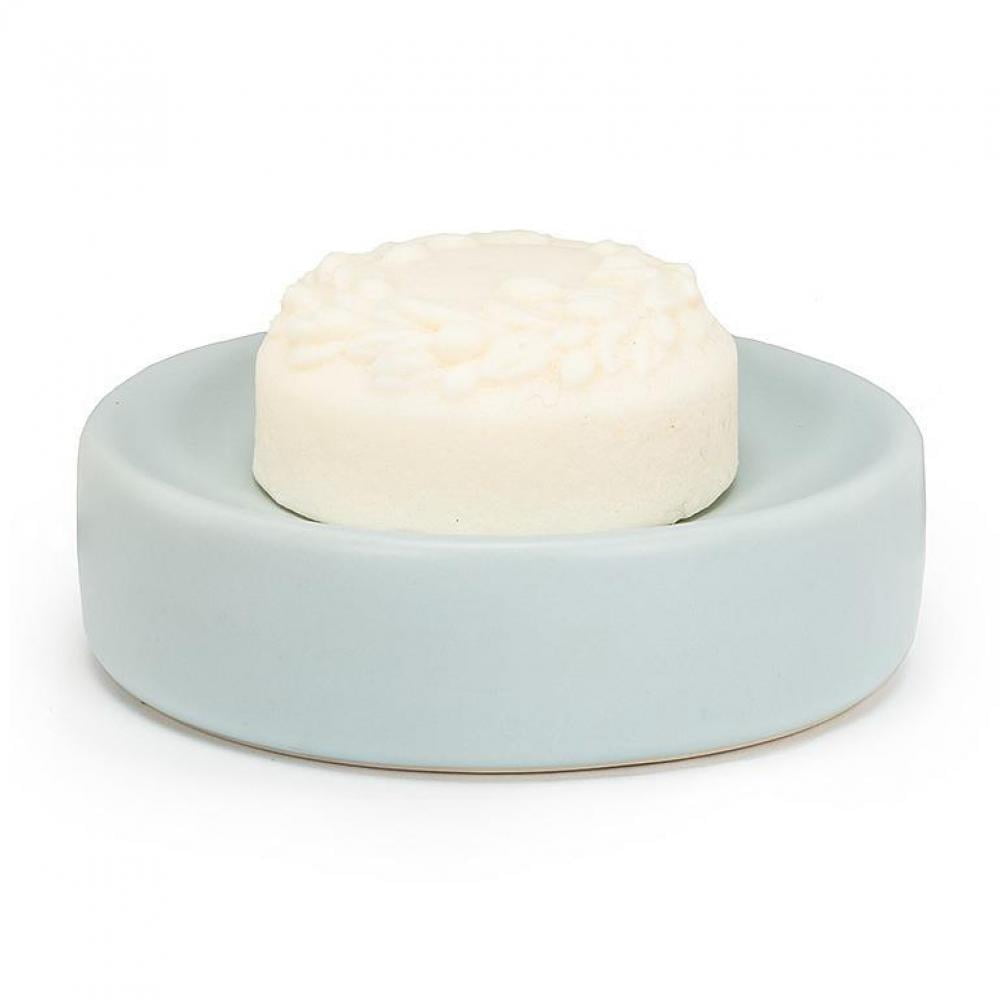 Set of 4 Matte Mint Green Round Soap Dish - Walmart.com