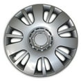 thumbnail image 1 of Set of 4  Metallic Silver Hubcaps 16" Type 2 WSC2-065S16 - Hub Caps Wheel Skin Cover 16 Inches 4 Pcs Set, 1 of 4