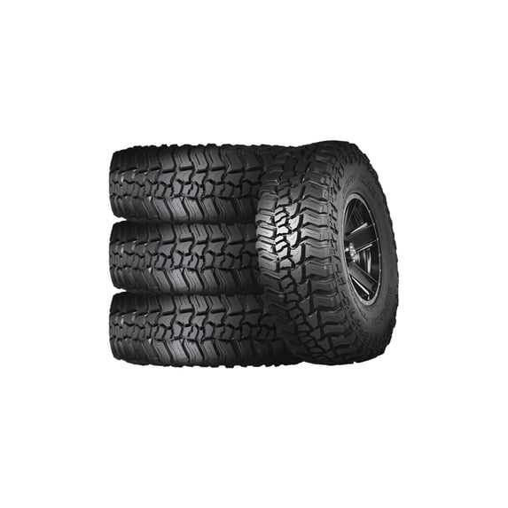 Set of 4 Mickey Thompson Baja Boss M/T LT38X15.50R22 128Q E Tires