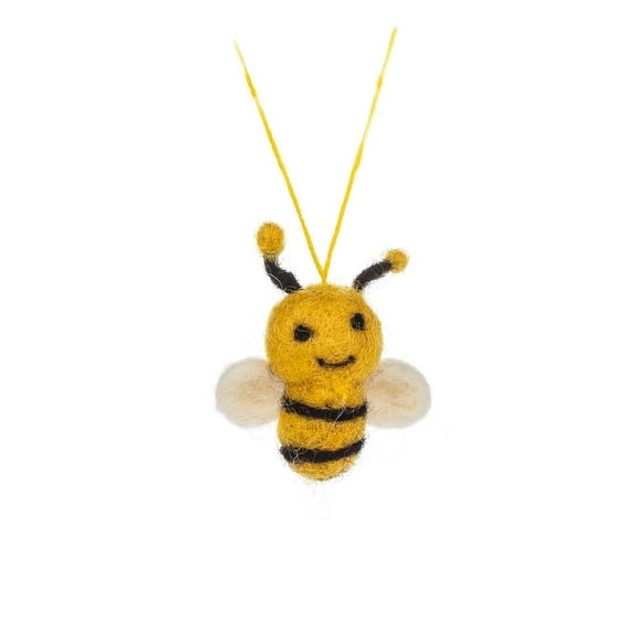 Set of 4 Mini Queen Bee Ornament