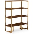 thumbnail image 1 of (Set of 4) MoDRN Glam Marion Sleigh Base Bookcases, 1 of 2